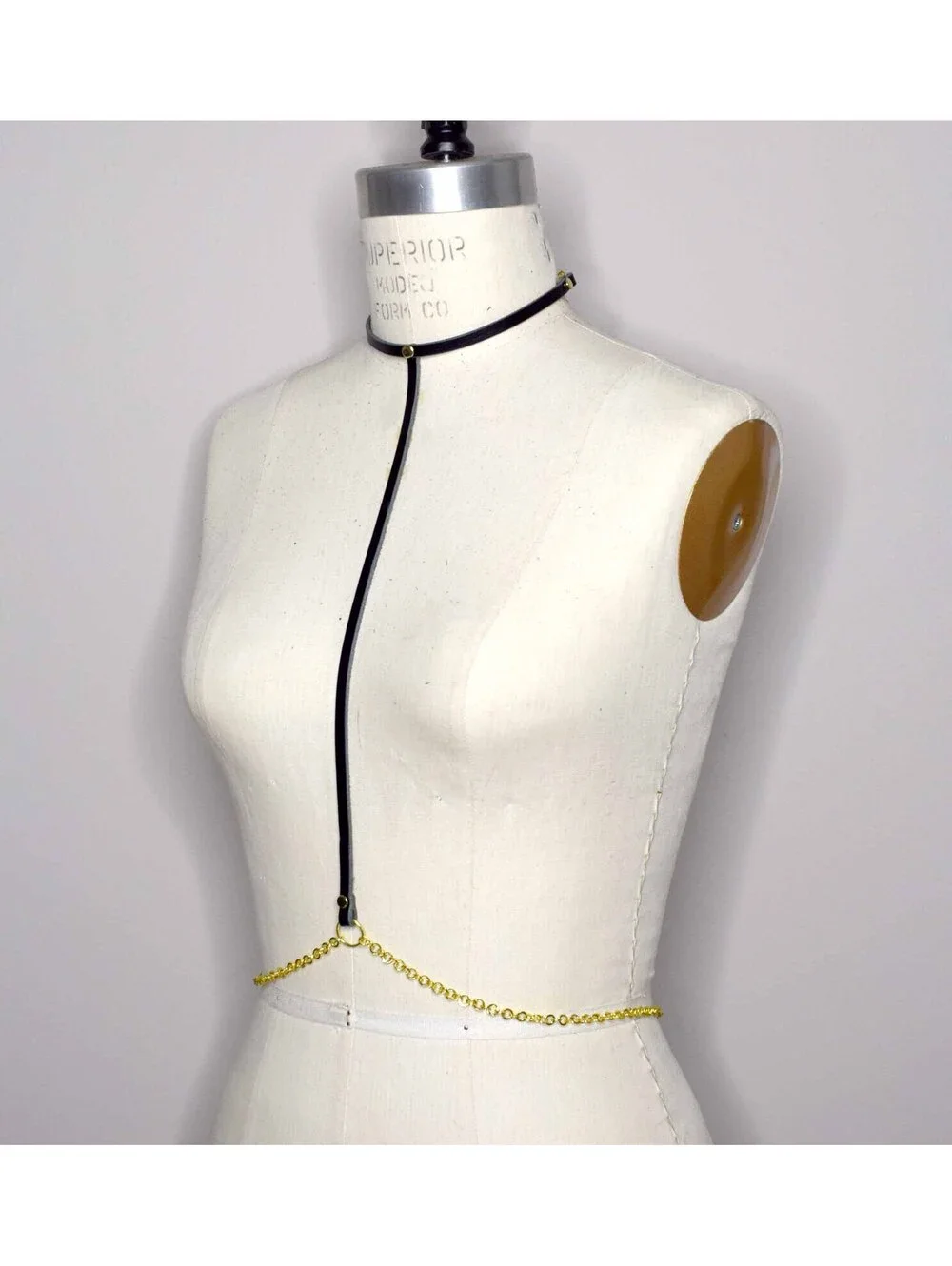 Leather and Chain Harness